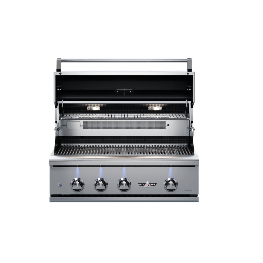 Gas Grill 32", NG, with Infrared Rotisserie, Sear Zone