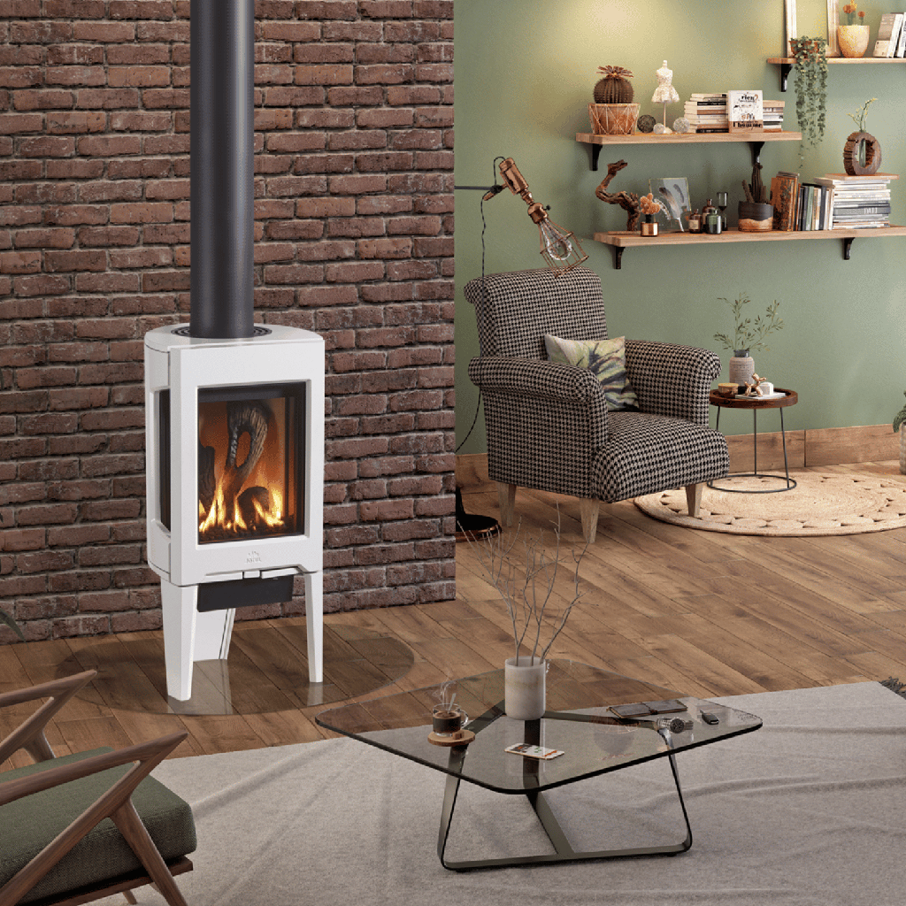 Gas Stove GF160 DV, NG, IPI, Linen Enamel