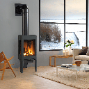 Gas Stove GF160 DV, NG, IPI, Matte Black