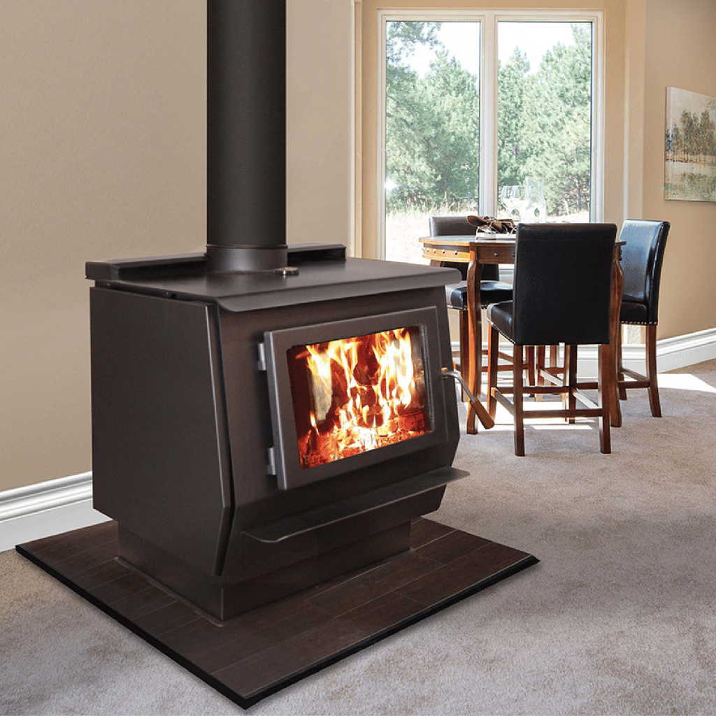 Wood Stove King 40, Metallic Black