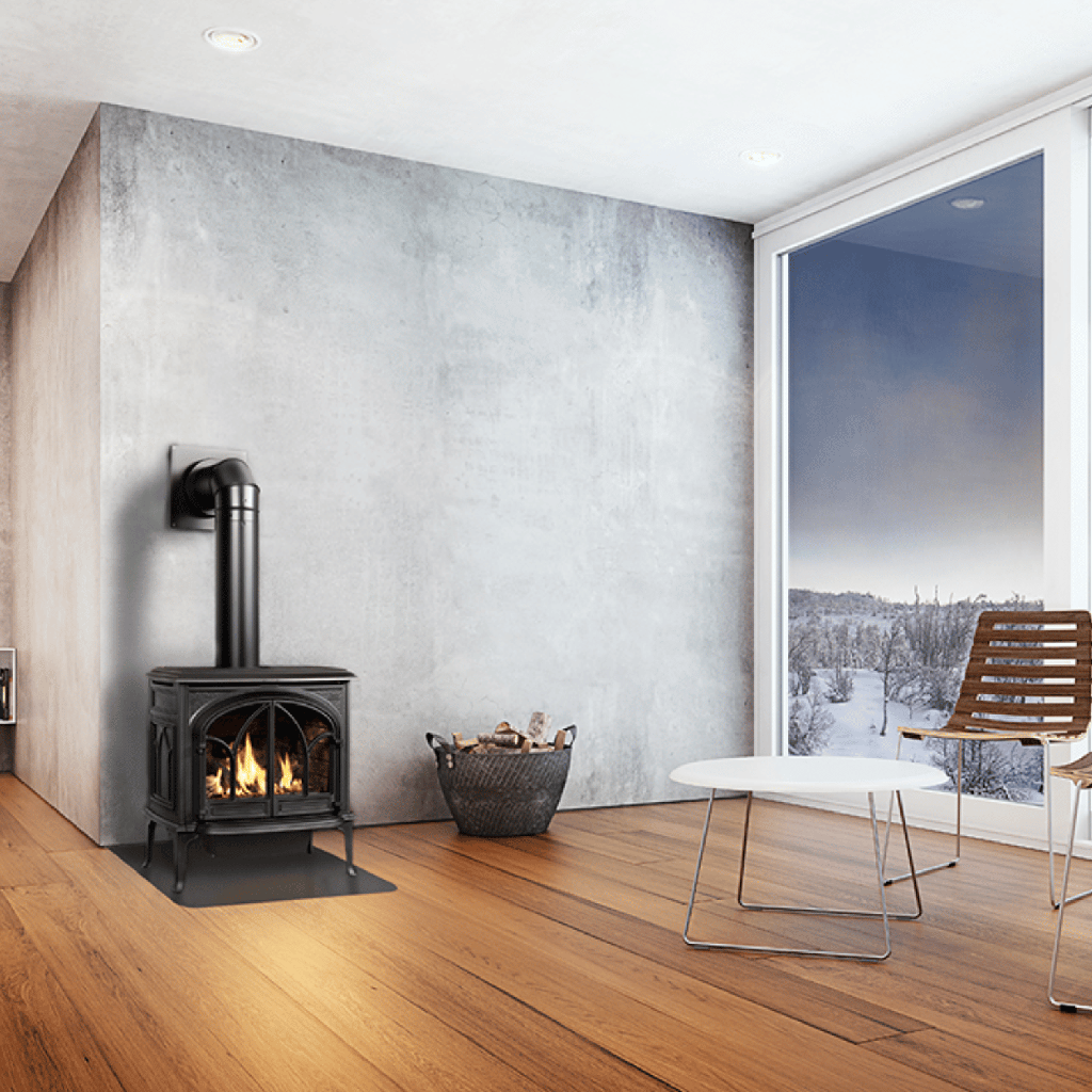 Gas Stove GF500 Portland DV, NG, IPI, Matte Black