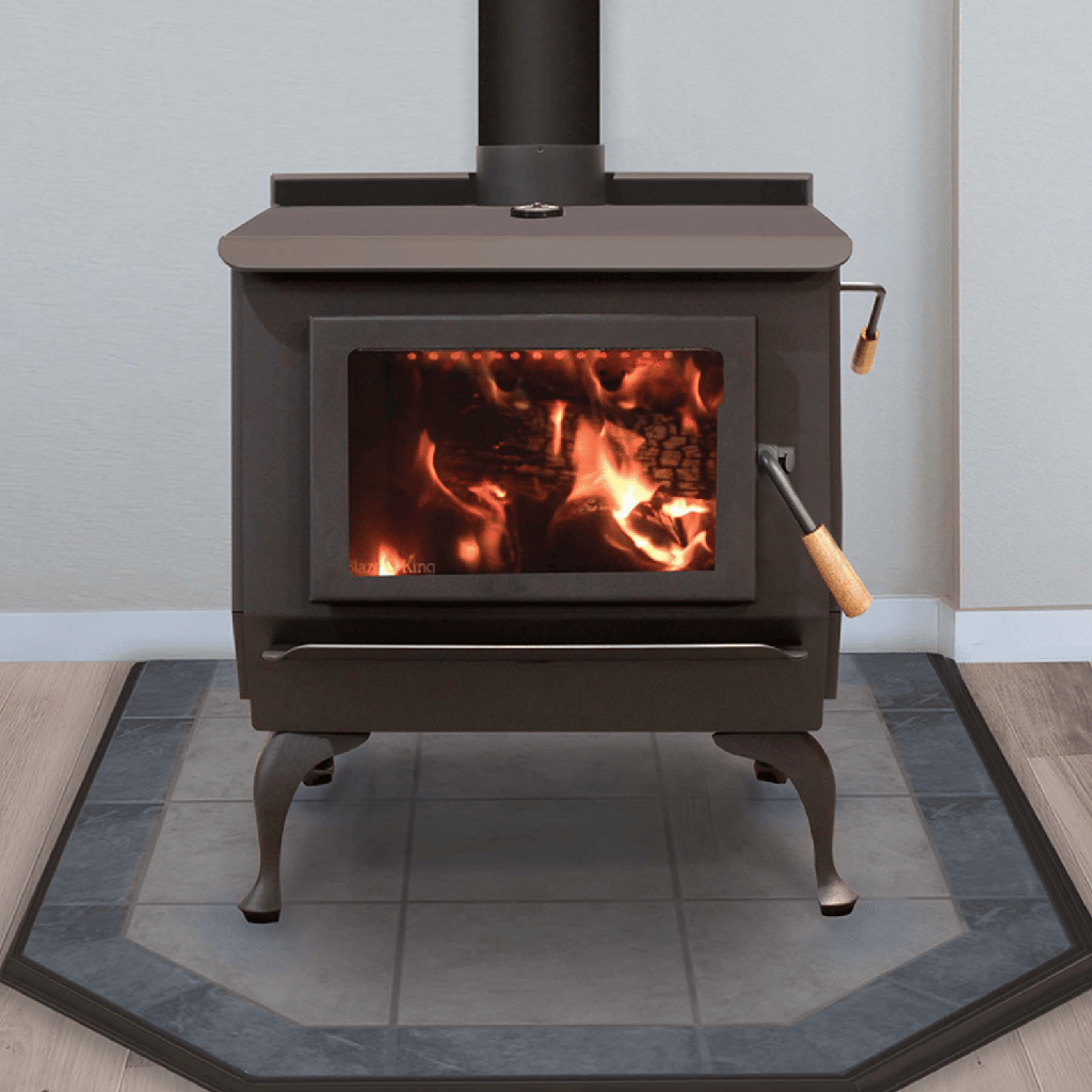 Wood Stove Princess 32, Metallic Black