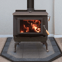 Wood Stove Princess 32, Metallic Black