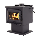 Wood Stove Sirocco 20.2, Metallic Black