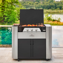 Kit gas griddle Exclusive 375 XL Duo, LP, with XL cooking cabinet and lid - SO