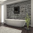 Gas Fireplace Brigantia Eloquence 24, NG, Black