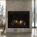 Gas Fireplace Sereno 41, NG, Clean Face