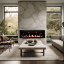 Gas Linear Fireplace Kojin 62, NG