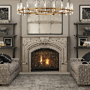 Gas Fireplace Alpha 36, NG, Logs