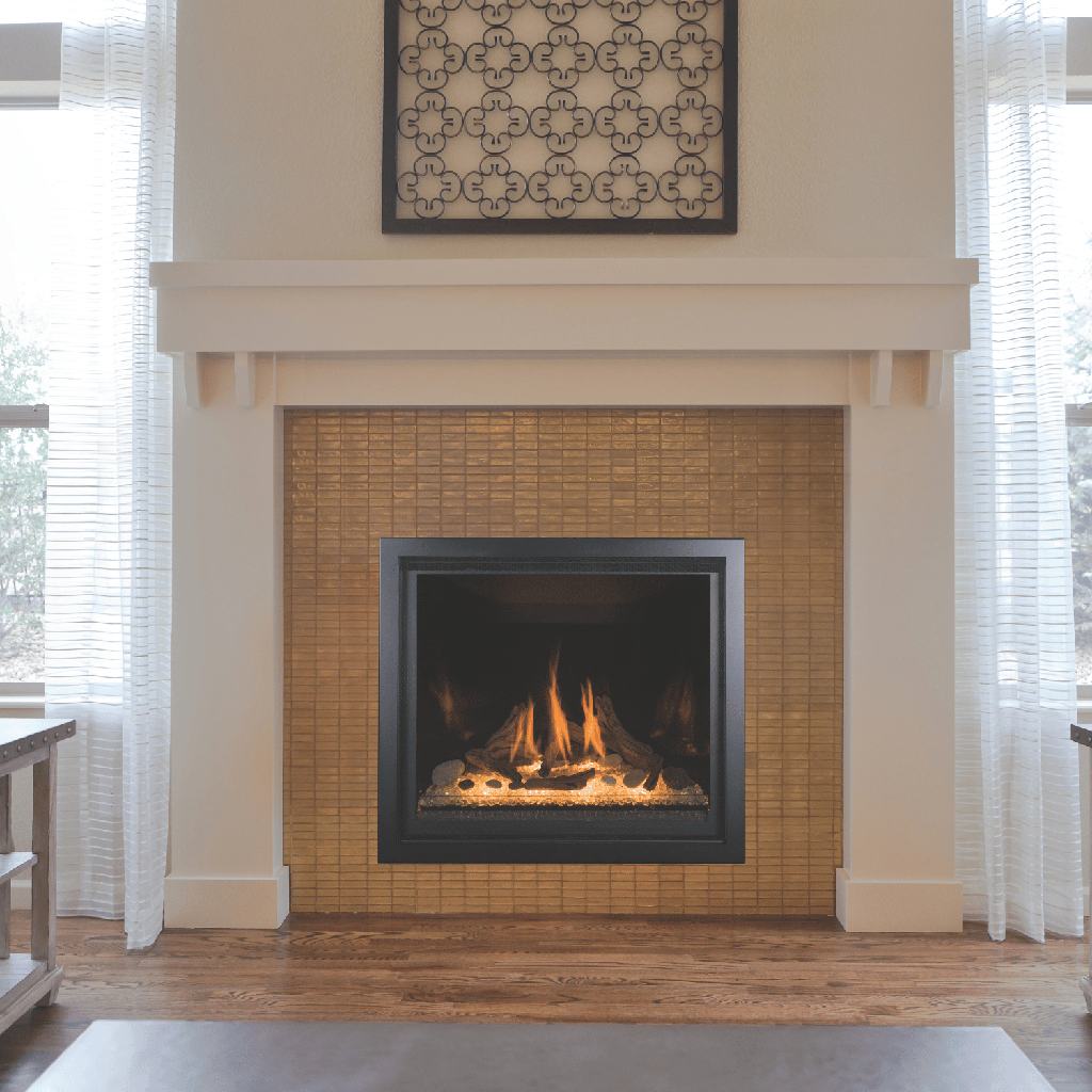 Gas Fireplace Bayport 36, NG, IPI, Glass