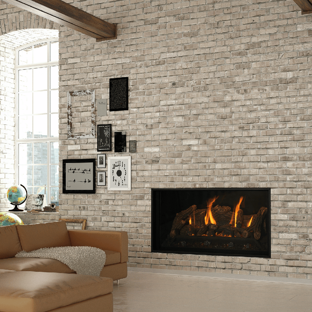 Gas Fireplace Bellingham 44, NG, Birch Logs