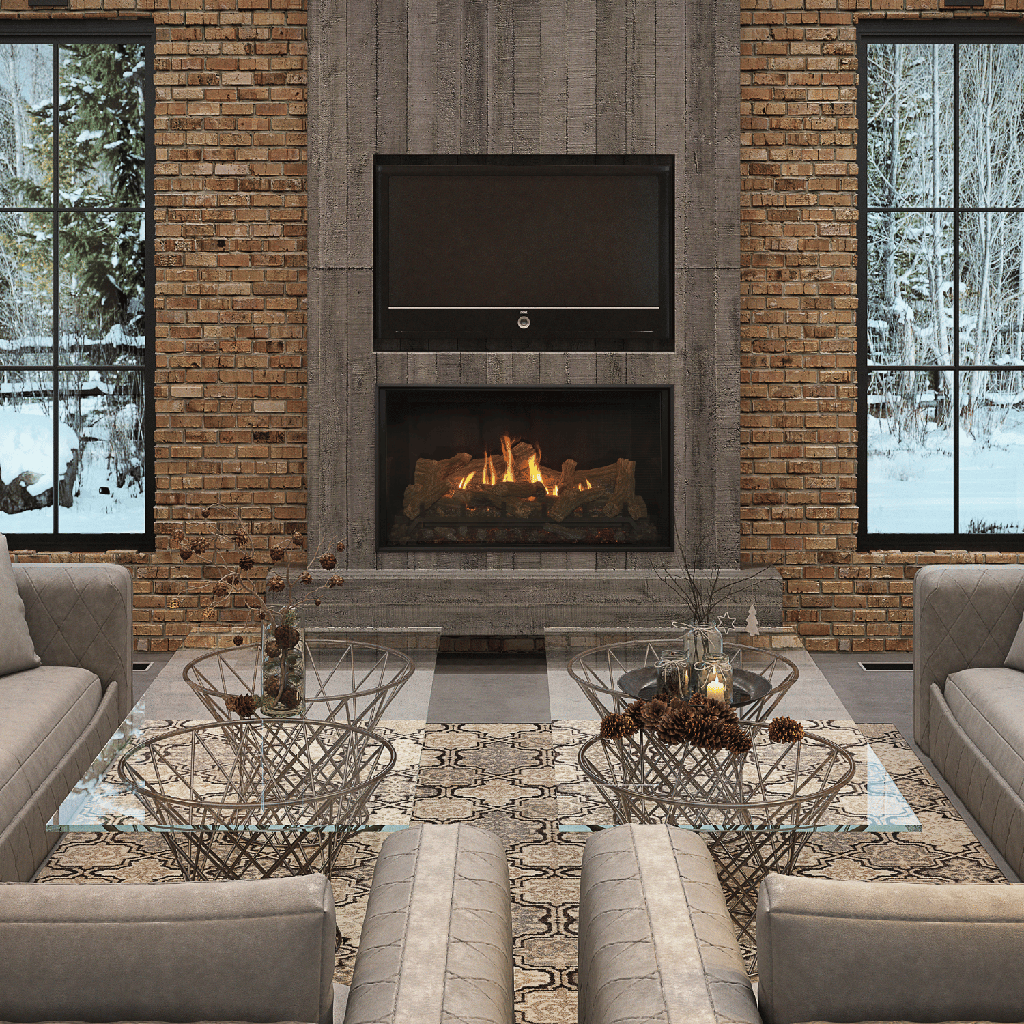 Gas Fireplace Bellingham 52, NG