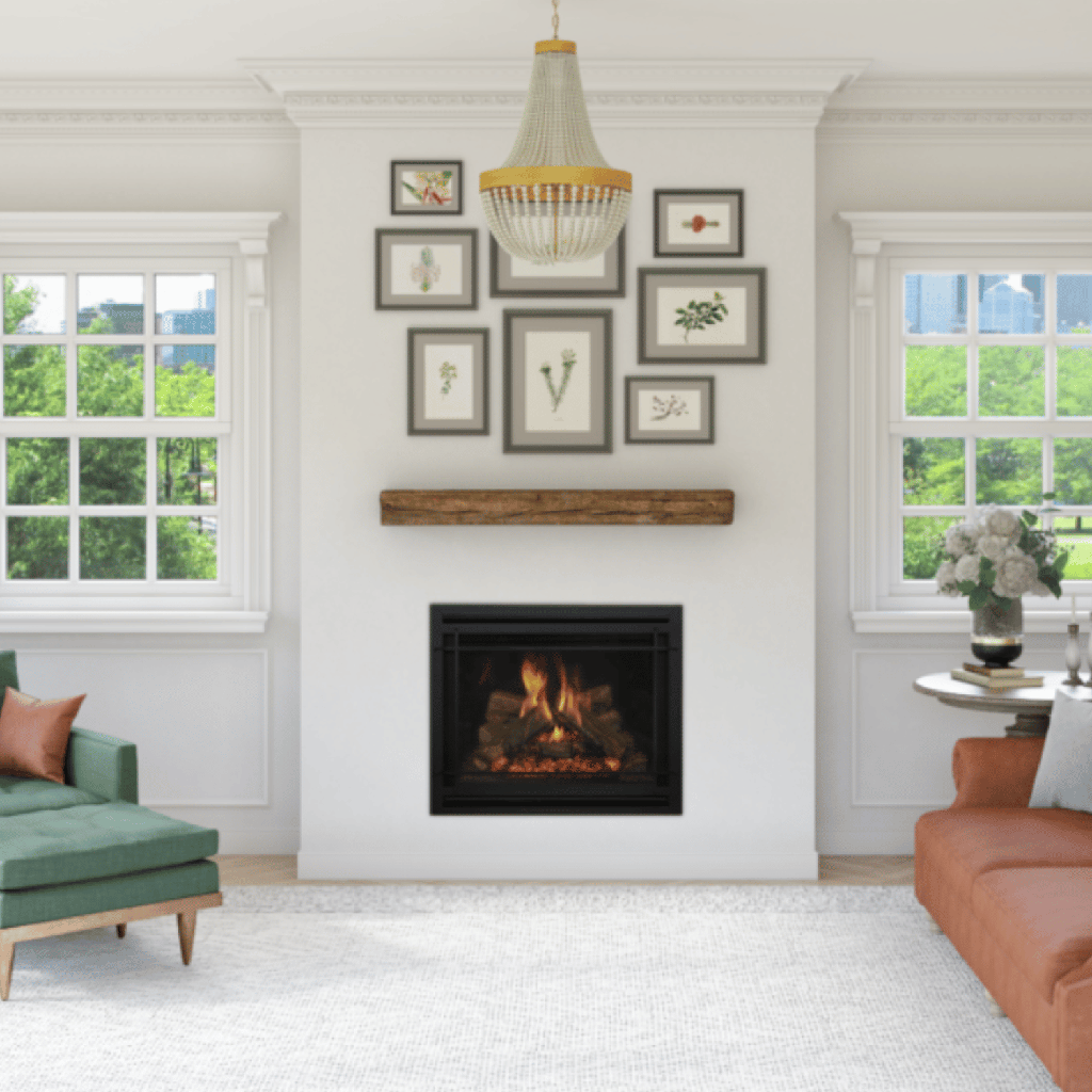 Gas Fireplace Nordik 36 DV, NG