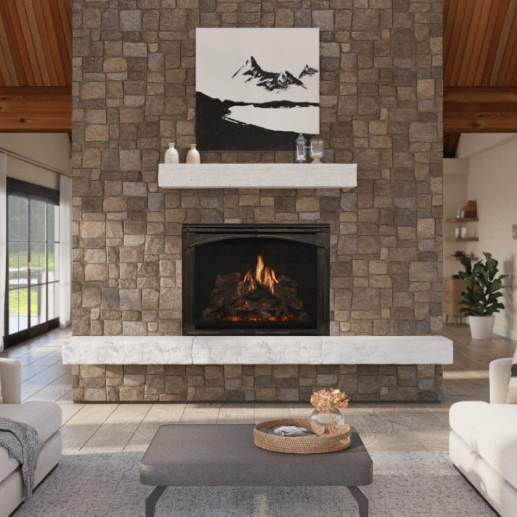 Gas Fireplace Nordik 48 DV, NG