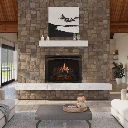 Gas Fireplace Nordik 48 DV, NG