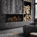 Gas Linear fireplace Nordik 48TL, NG