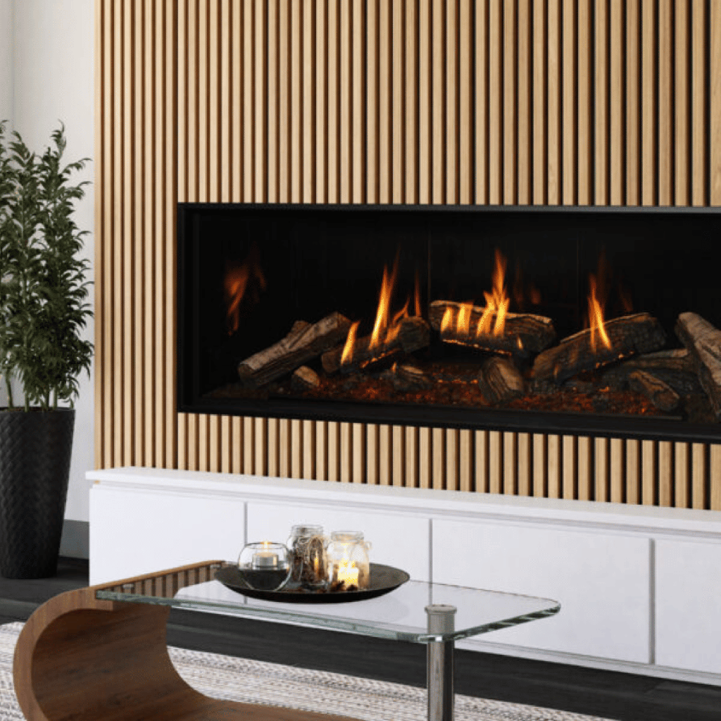 Gas Linear fireplace Nordik 60TL, NG