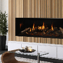 Gas Linear fireplace Nordik 60TL, NG