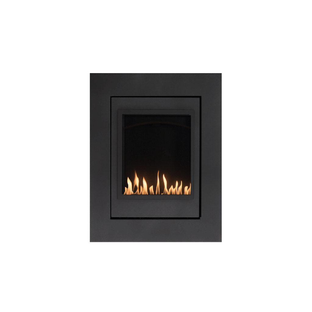 Gas Fireplace Brigantia Eloquence 24, NG, Black