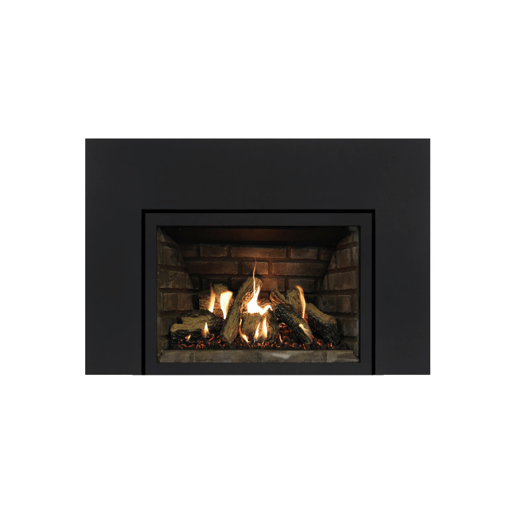 Gas Insert Fireplace Chantico 27, NG, Traditional