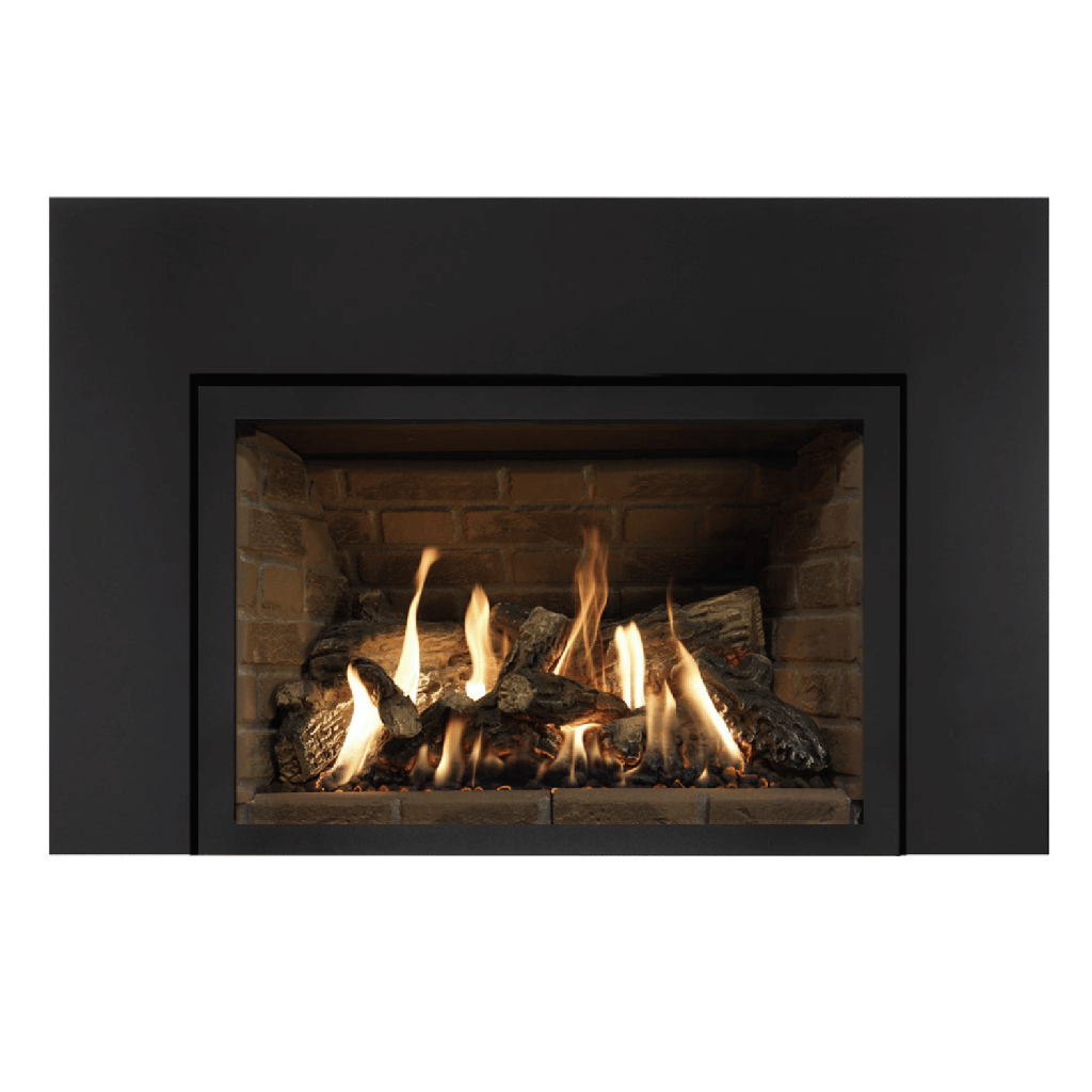 Gas Insert Fireplace Chantico 31, NG, Traditional