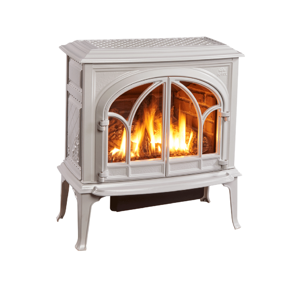 Gas Stove GF400 Sebago DV, NG, IPI, Linen Enamel