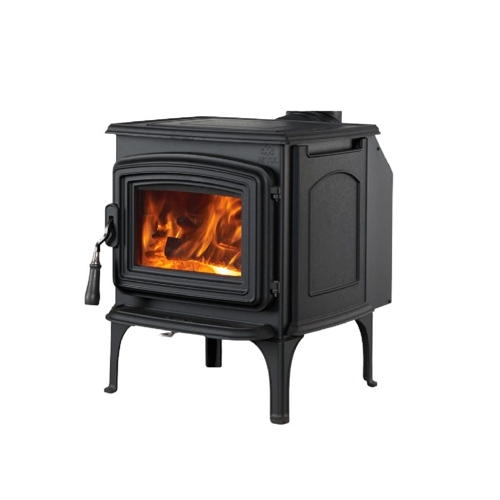 Wood Stove F35 Rockwood, Matte Black