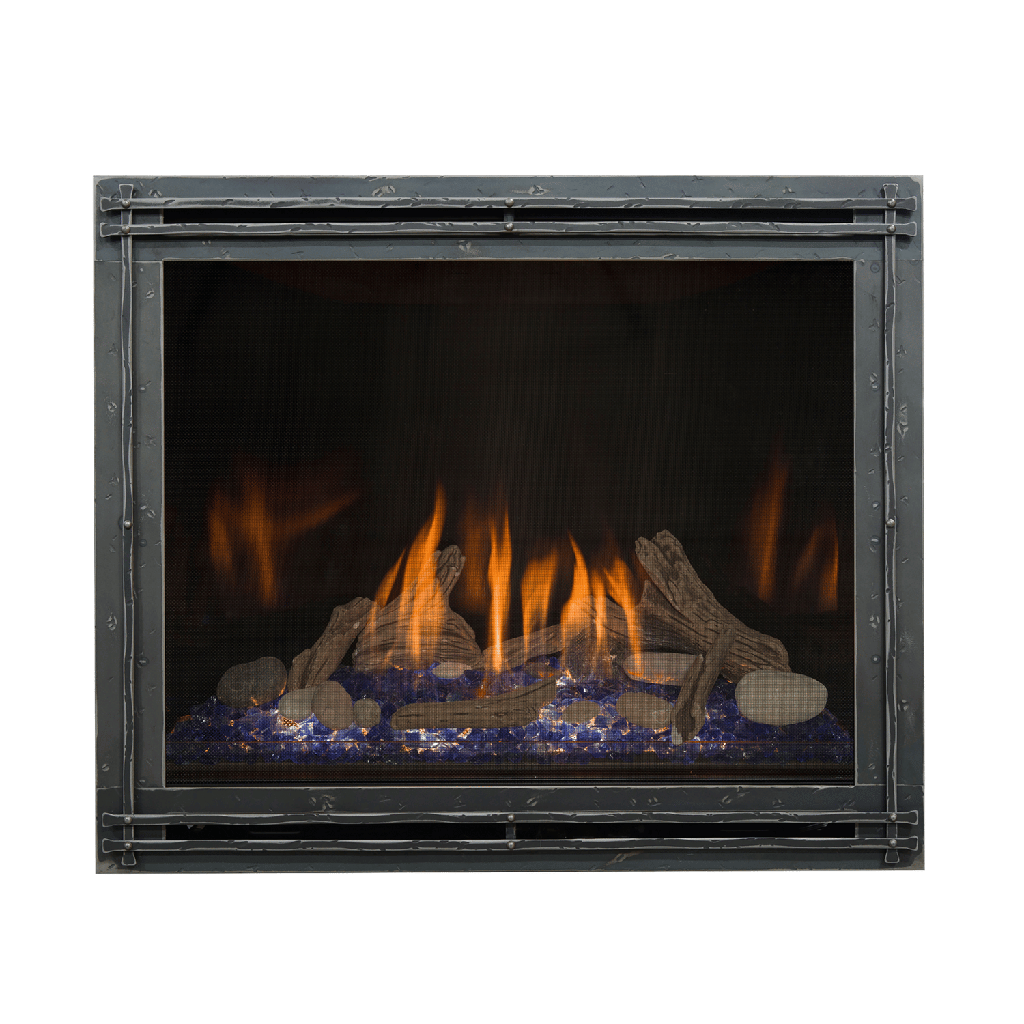 Gas Fireplace Bayport 36, NG, IPI, Glass