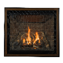 Gas Fireplace Bayport 36, NG, IPI, Logs