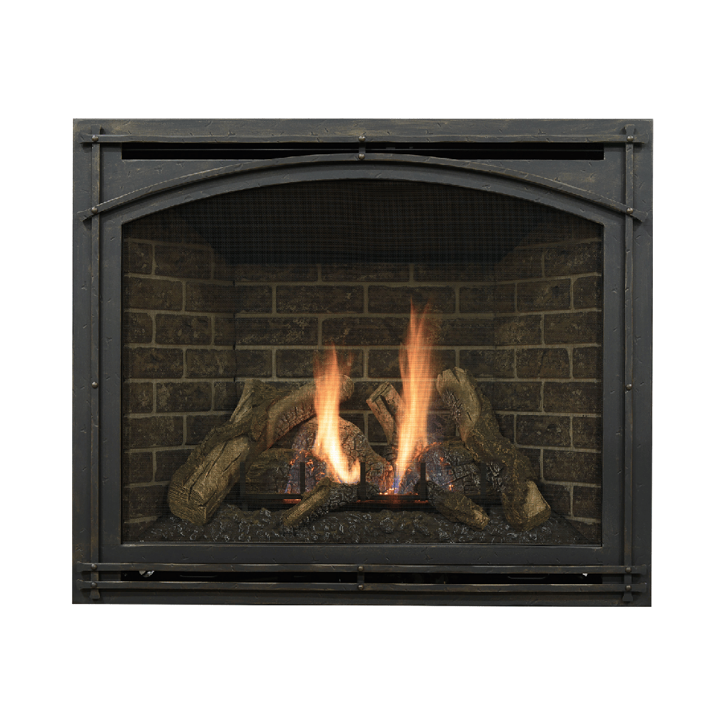 Gas Fireplace Bayport 41, NG, IPI, Logs