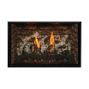 Gas Fireplace Bellingham 38, NG, Birch Logs - SO