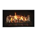 Gas Fireplace Bellingham 44, NG, Birch Logs - SO