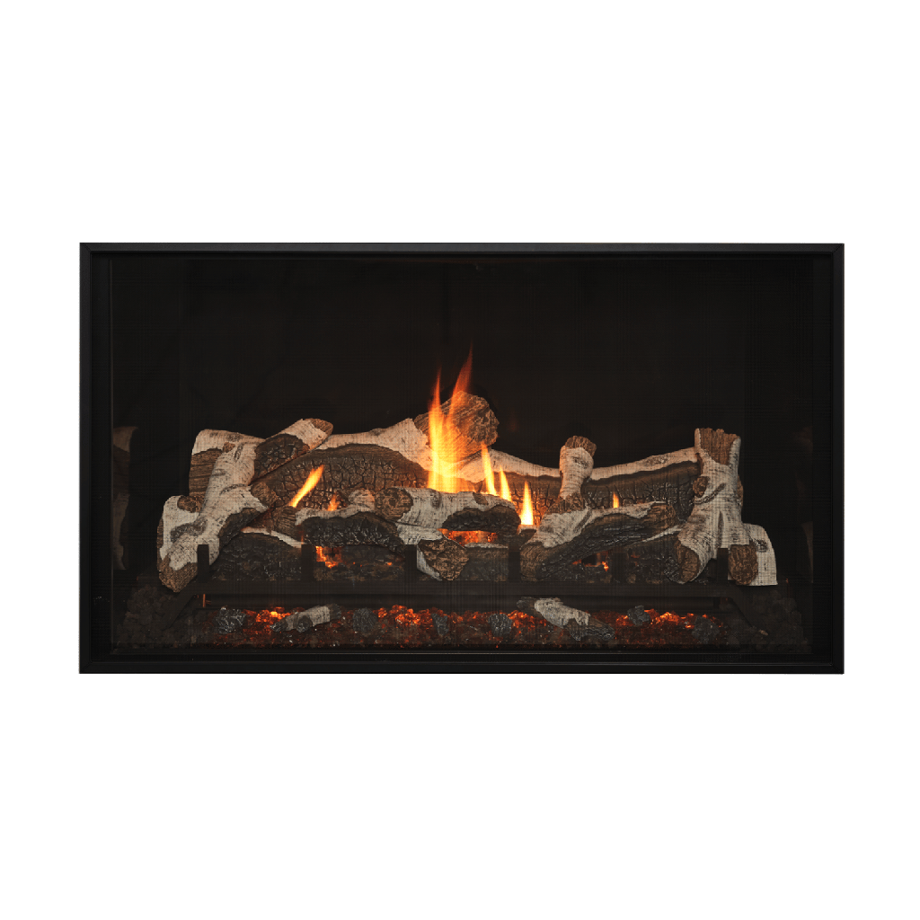 Gas Fireplace Bellingham 52, NG, Birch Logs - SO