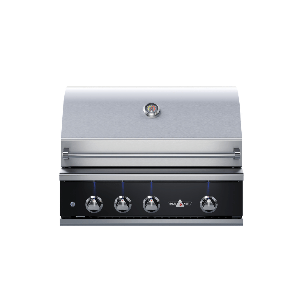 Gas Grill 32", NG, with Infrared Rotisserie, Sear Zone, Black Control Panel - SO