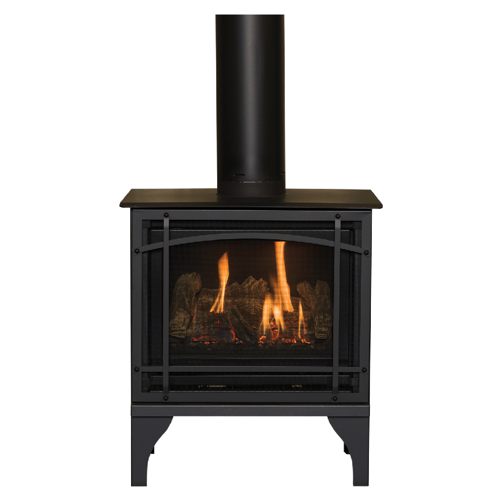 Gas Stove Oakport, NG, IPI, Logs