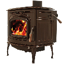 Wood Stove Ashford 20.2, Chestnut Enamel