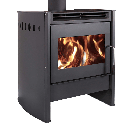Wood Stove Chinook 30.2, Metallic Black