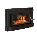 Wood Insert Sirocco 25, Metallic Black