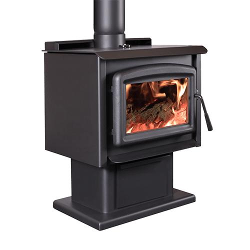 Wood Stove Sirocco 30.2, Metallic Black