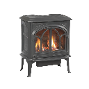 Gas Stove GF300 Allagash B-Vent, NG, MV, Matte Black