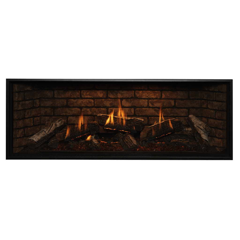 Gas Linear fireplace Nordik 60TL, NG