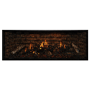 Gas Linear fireplace Nordik 60TL, NG