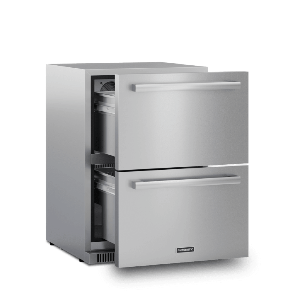 Outdoor Refrigerated Drawers, 24", Stainless Steel - SO