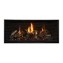 Gas Linear fireplace Nordik 48TL, NG