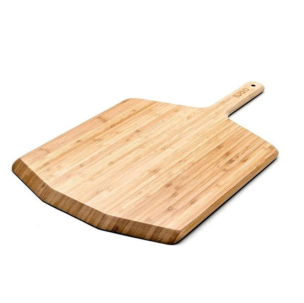 Bamboo Pizza Peel & Serving Board, 14"