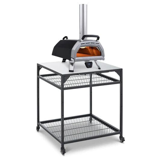 Modular Table, Large, Stainless Steel, 31" x 31" x 35" 