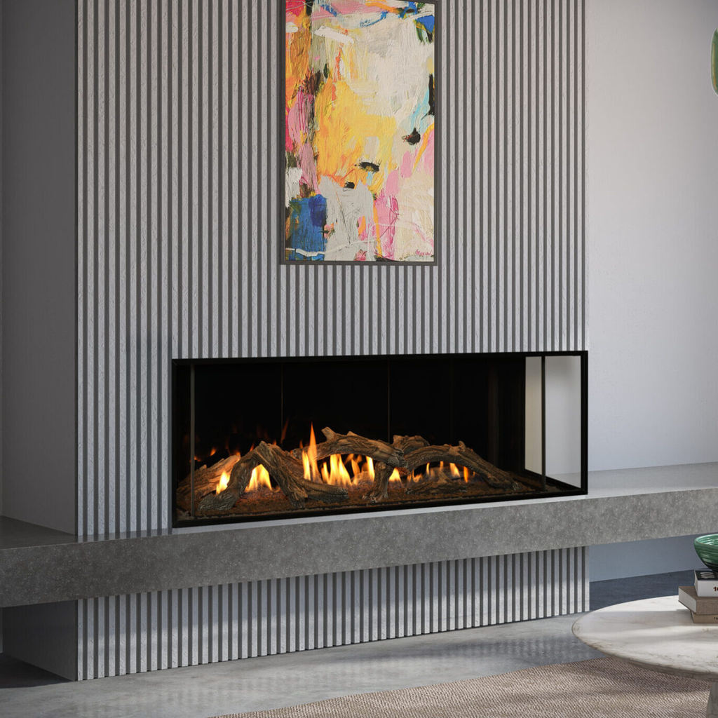 Gas Fireplace Generation 6020S, NG, with Screen Glass
